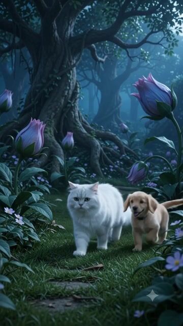 The Forbidden Garden Mystery: Why This Cat and Dog Should Never Have Entered the Enchanted Sanctuary